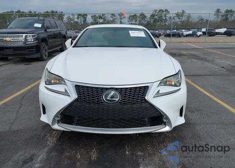 2016 Lexus Rc 350 z USA, uszkodzony, nr VIN JTHHE5BC5G5013637